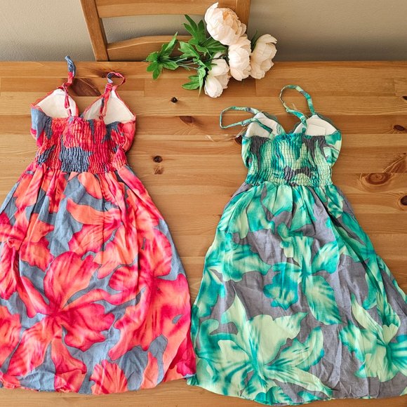 She's Cool - Girls' Dress print Floral Size XS 2 Pcs - Picture 2 of 8